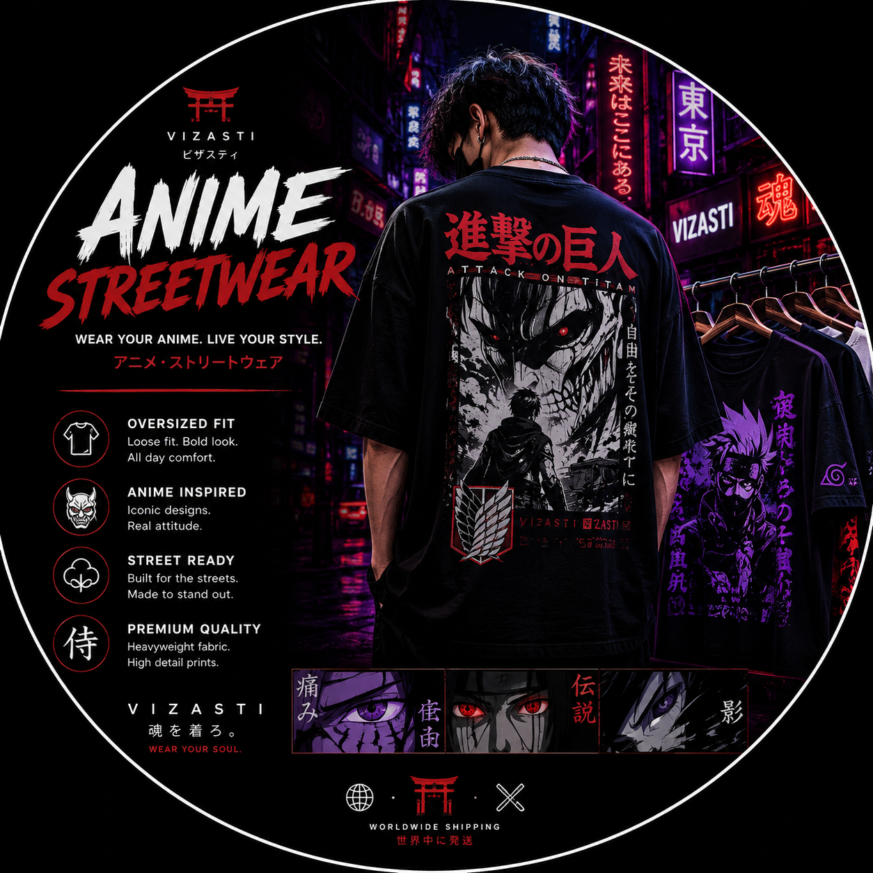 Anime-Streetwear Vizasti